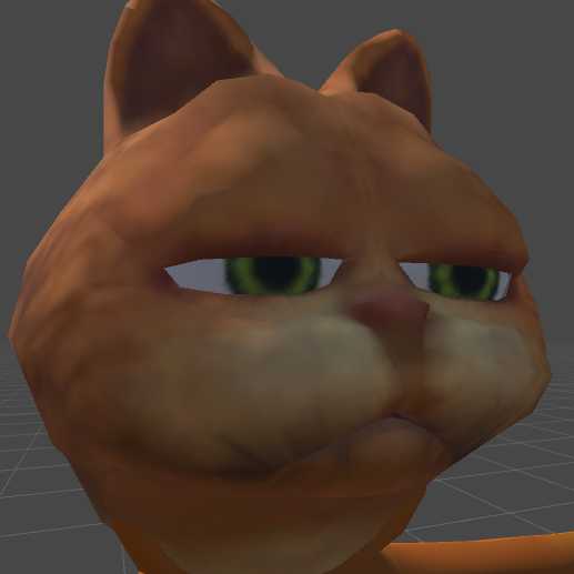 Scuffed Garfield