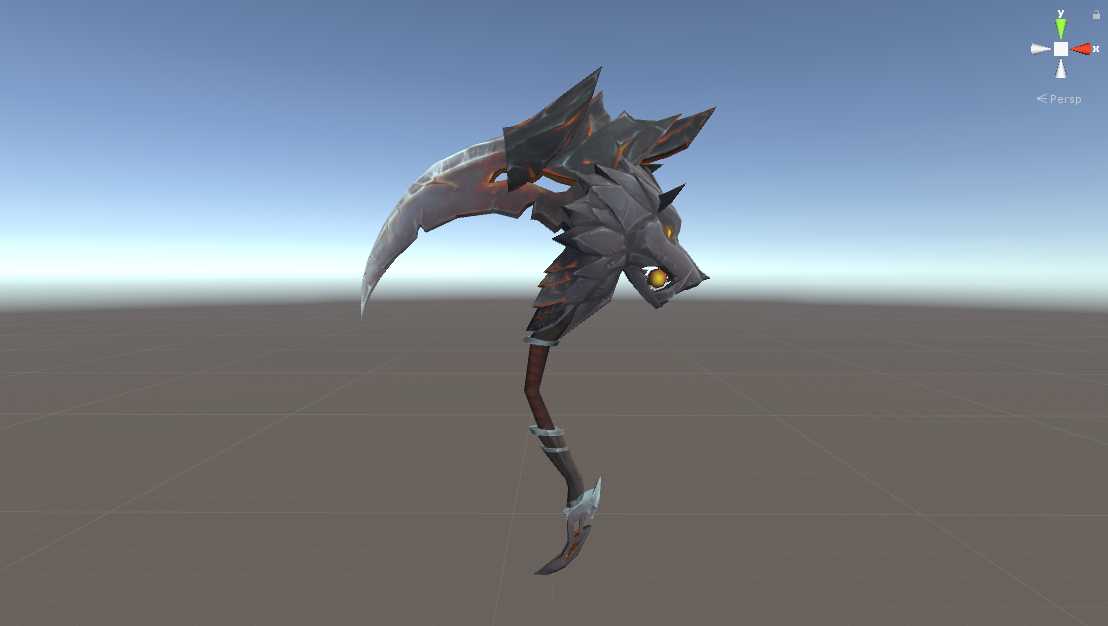 Hunter Scythe with animation