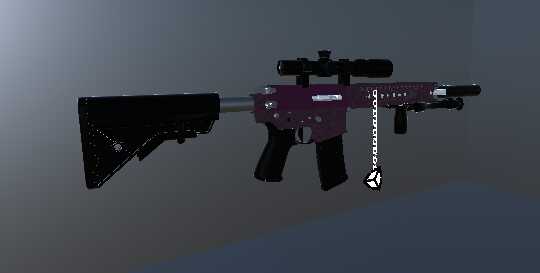 Carbine Sniper rifle prefab