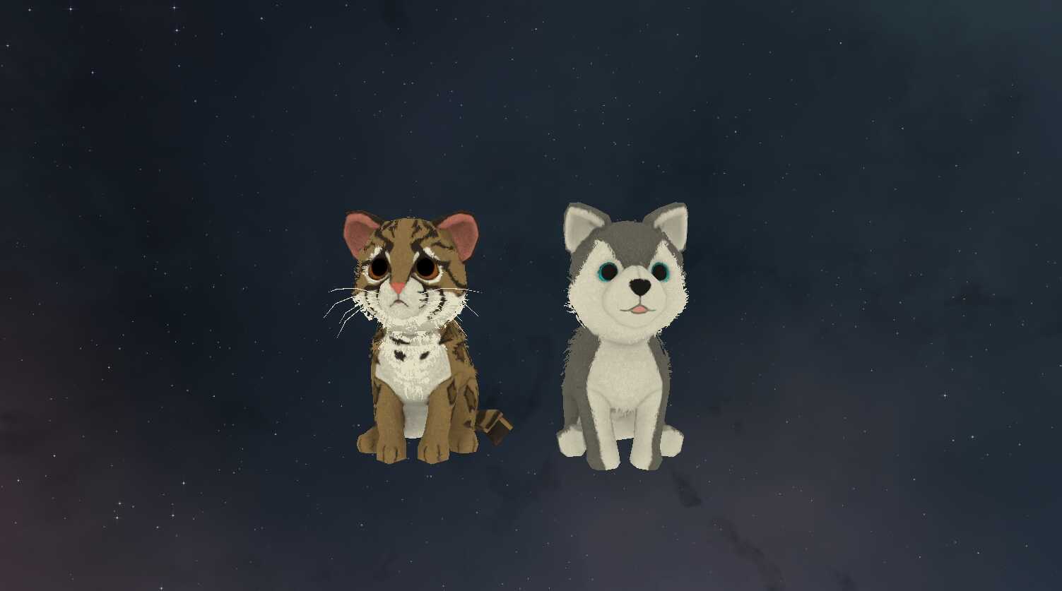 Metal Gear Solid V: Plushies (Husky and Ocelot)