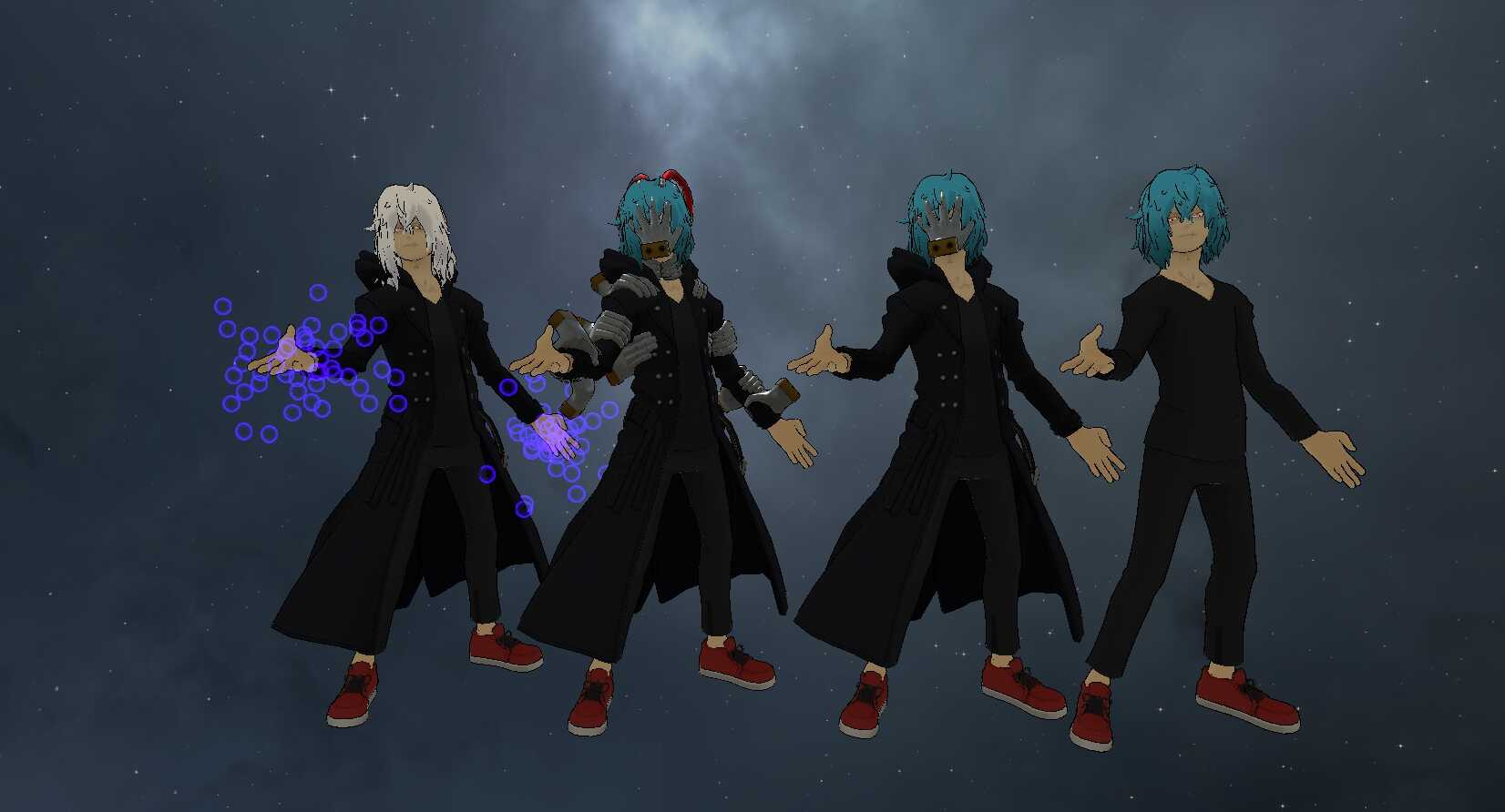 My Hero Academia - Shigaraki (Full Body, 1 Tex, Coat/Hands/Hair Toggles, Particles, Visemes, Eye Tracking, Dynamics)