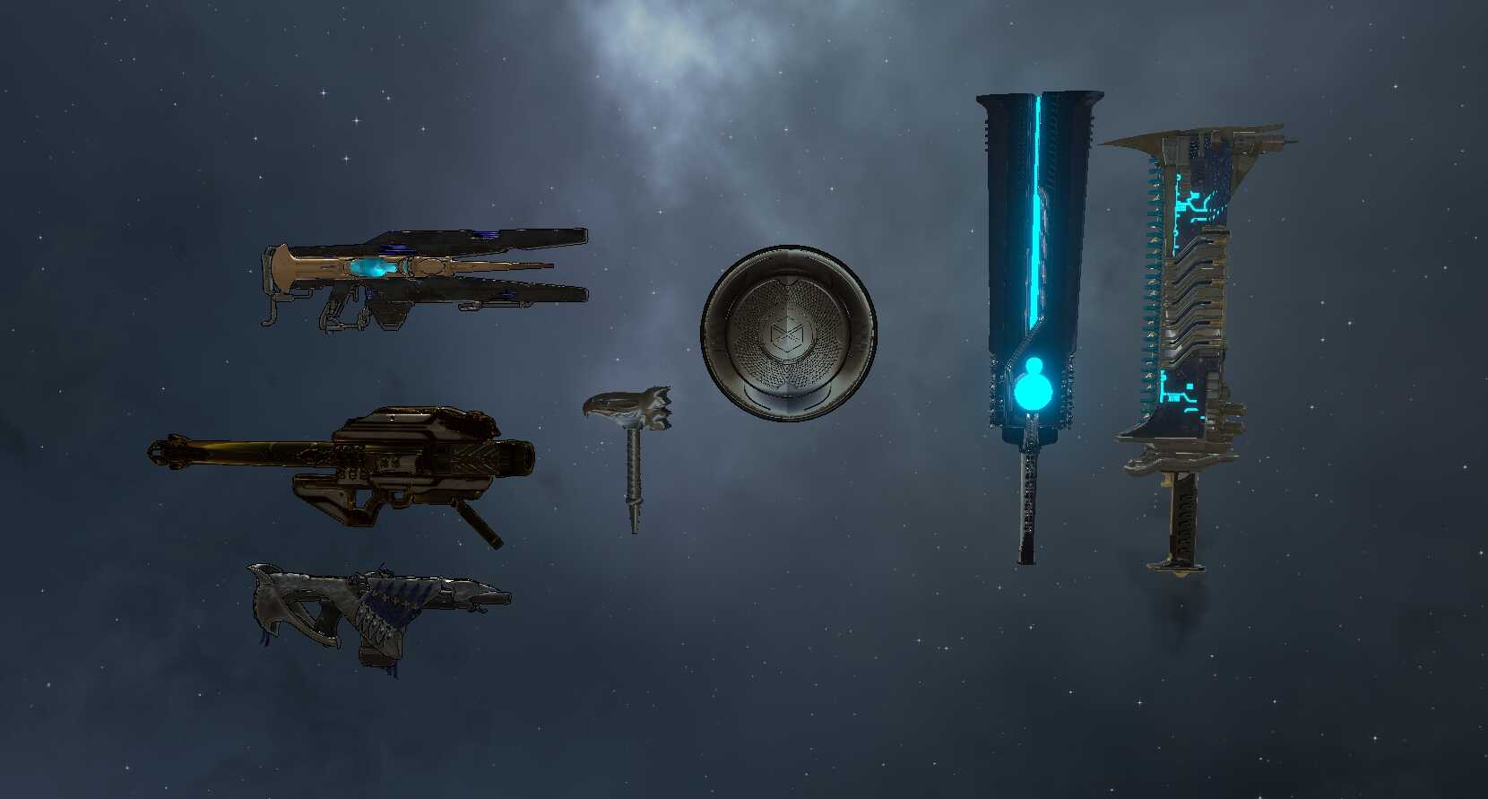 Destiny 1 and 2 - Weapon Pack (1 Texture Each, Emmission, Normal Map)