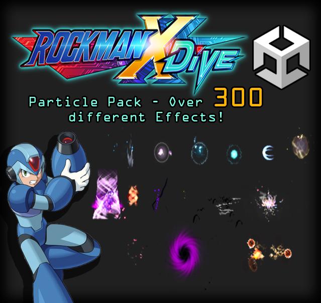 MegaMan X DIve Particle Pack (300+ different effects!)