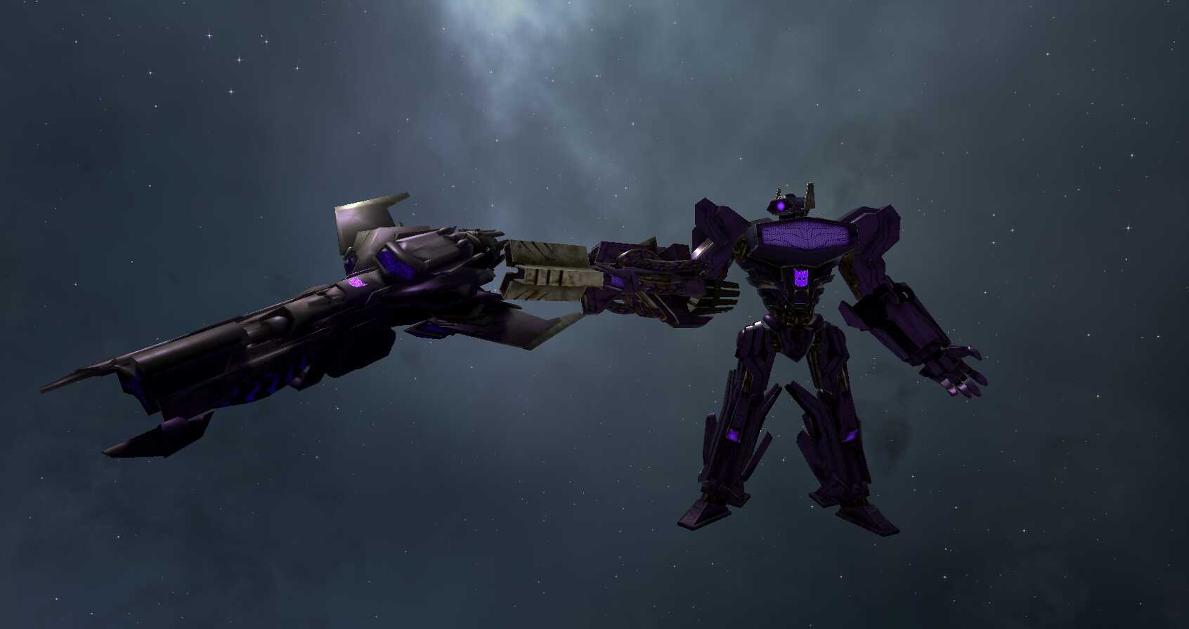 Transformers: Fall Of Cybertron - Shockwave (Full Body, 2 Textures, Emmission, Transformation, Weapon Toggle, Avatar 3.0)