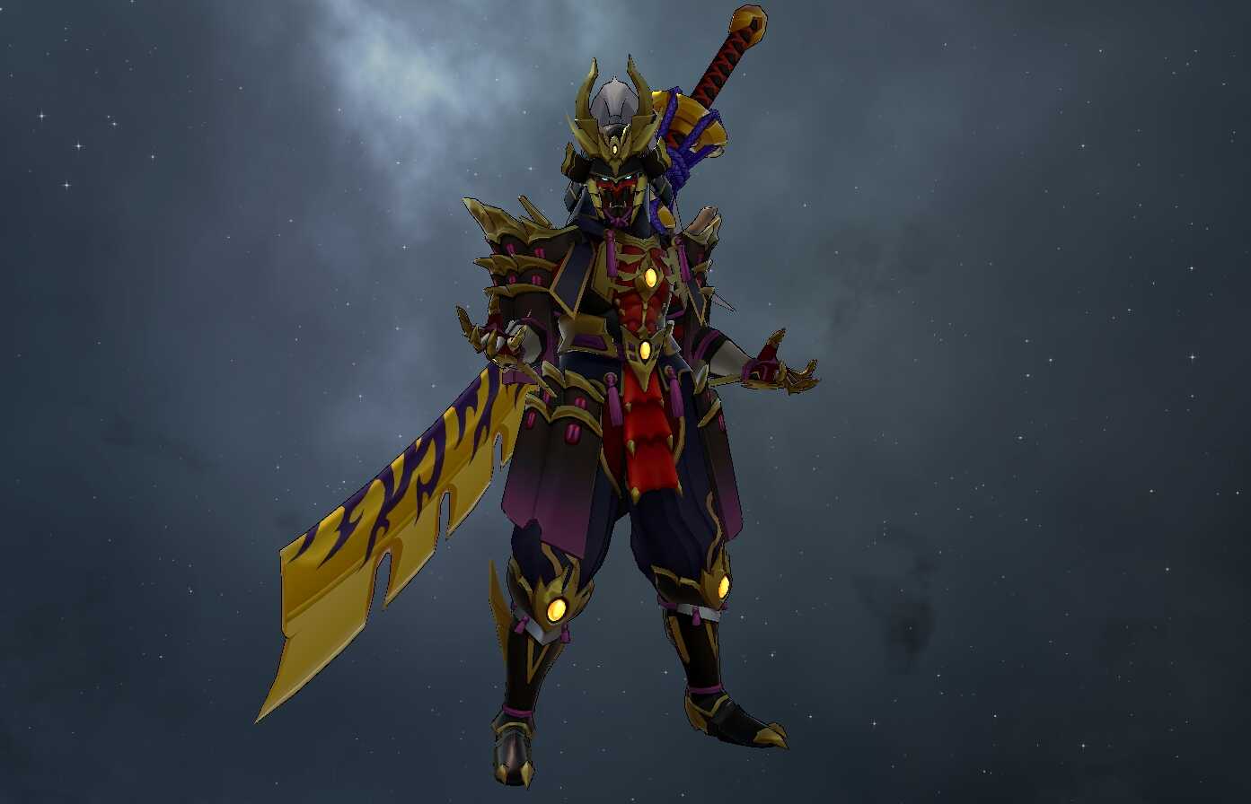 Rockman X Dive - Monster Hunter Event - Via Alt Outfit (Dynamic Bones, Emmission, Weapon Toggle, 1 Tex)