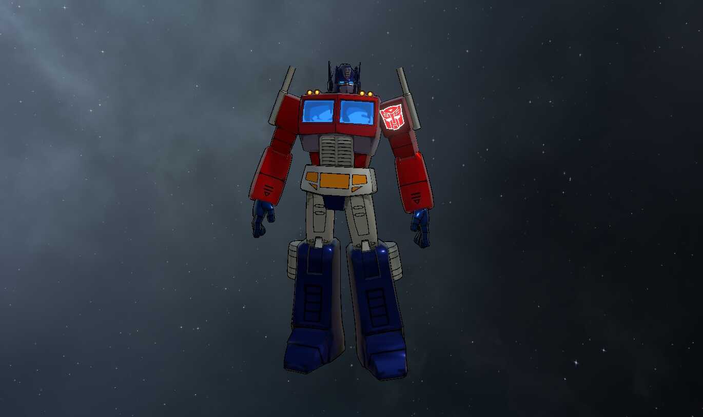 Transformers - Optimus Prime (Fullbody, Transforms, Visemes, Dynamic Bones, 1 Texture, Emmission Map) (Avatar 3.0)