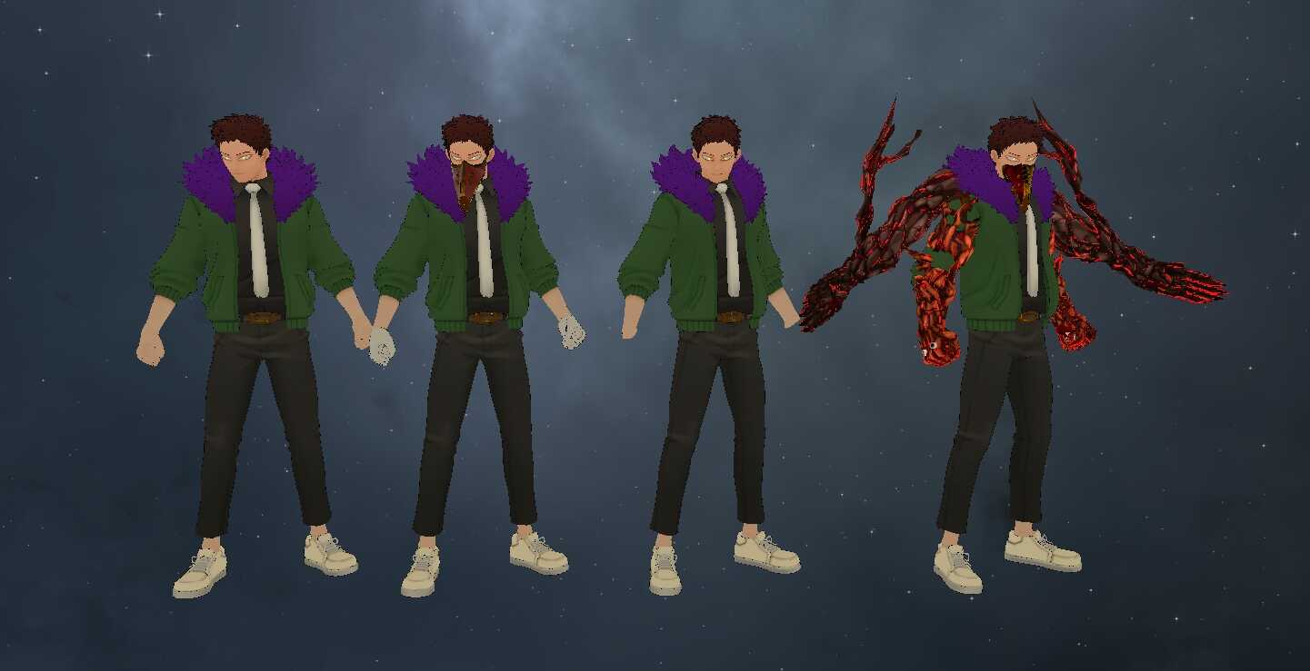 My Hero Academia - Chisaki Kai - Overhaul  (Full Body, Different Variations, Dynamic Bones)