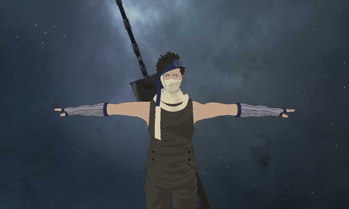 Naruto: Shinobi Striker - Zabuza (Fullbody, Weapon Toggle, Visemes, Dynamic Bones)