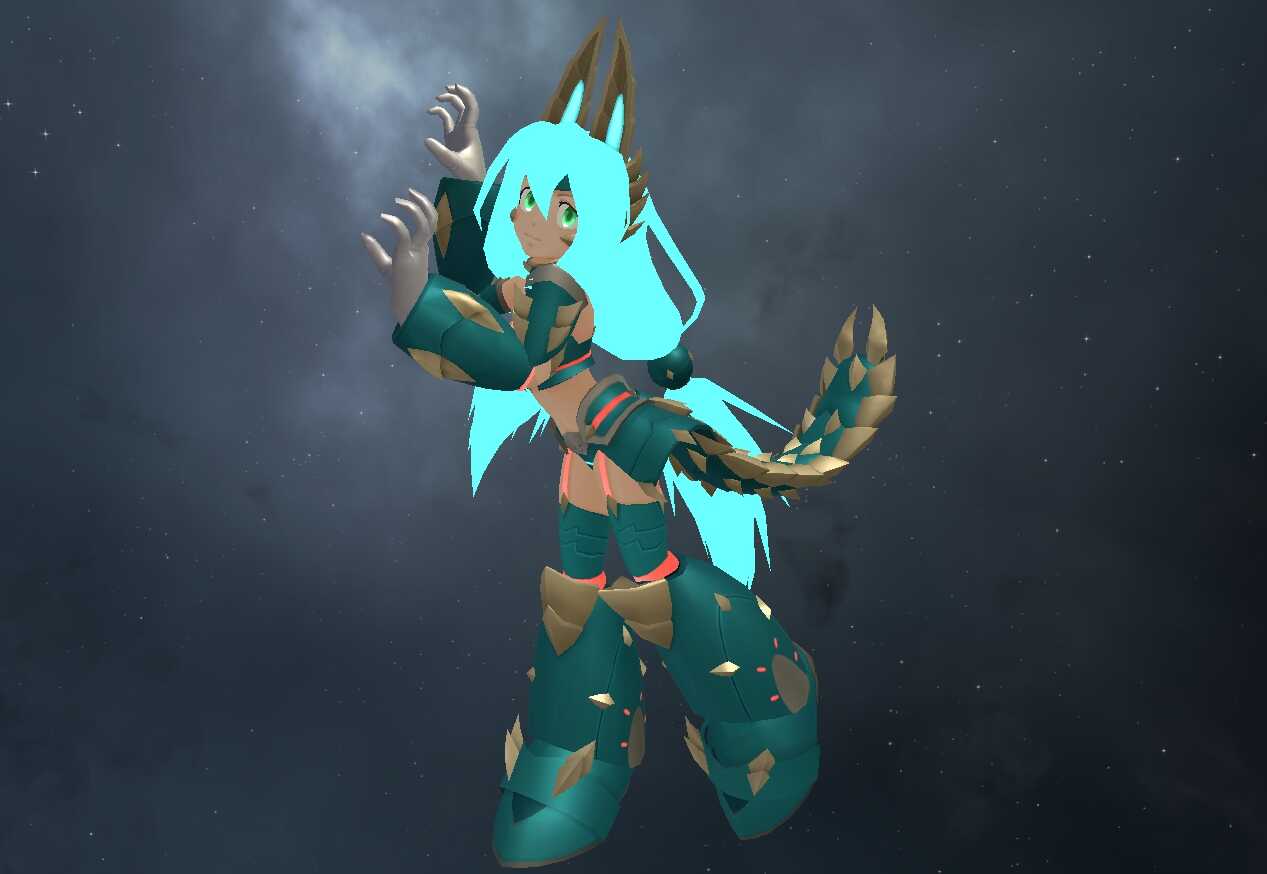 Mega Man X Dive - Zinogre Iris