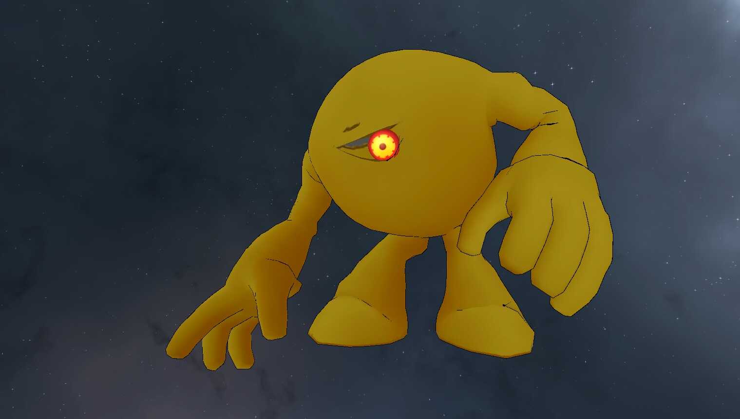 Mega Man - Yellow Devil (Full Body, Eye Tracking, 1 Texture, Emmission, 3K polys)