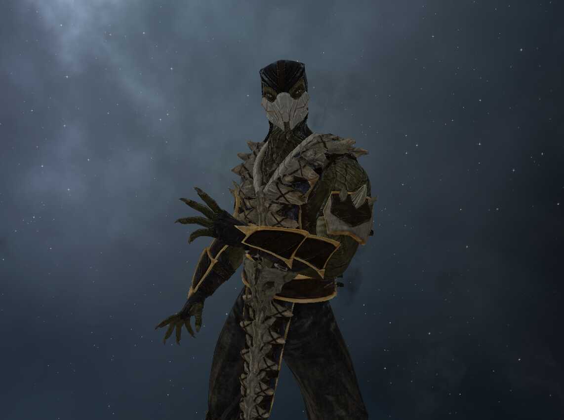 Mortal Kombat - Reptile (Fullbody, 1 Texture, Eye Tracking, Dynamic Bones)