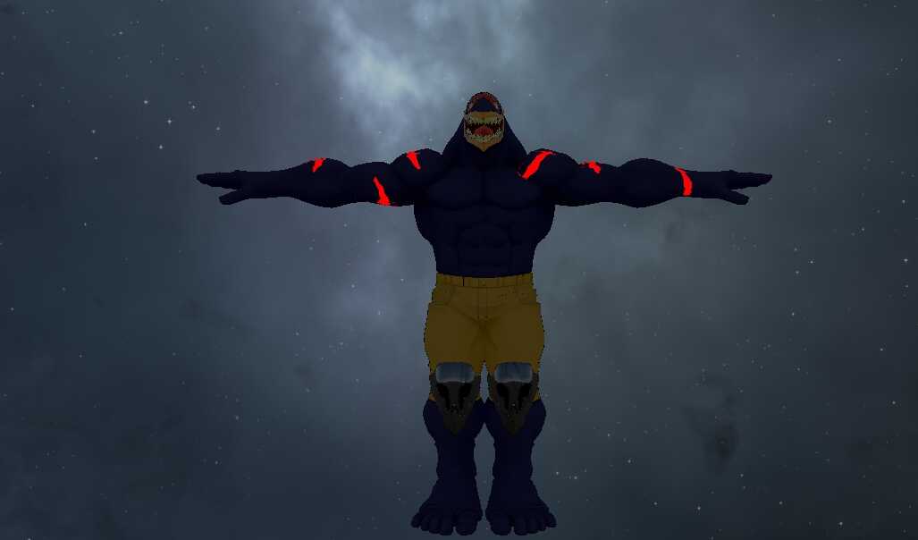 My Hero Academia - USJ Nomu (Full Body, Visemes)