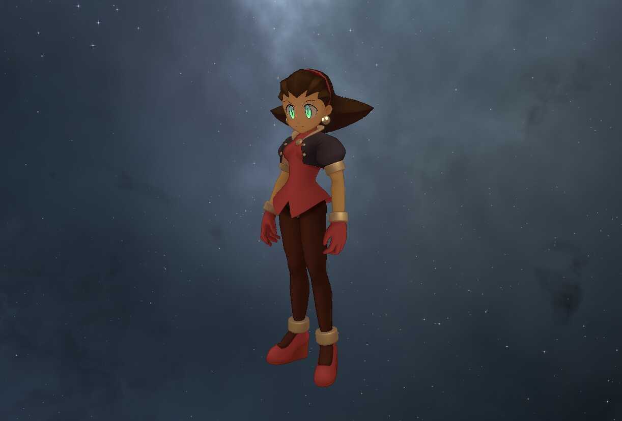 Mega Man Legends -Tron Bonne (Full Body, Visemes, Emmission, 1 Texture)