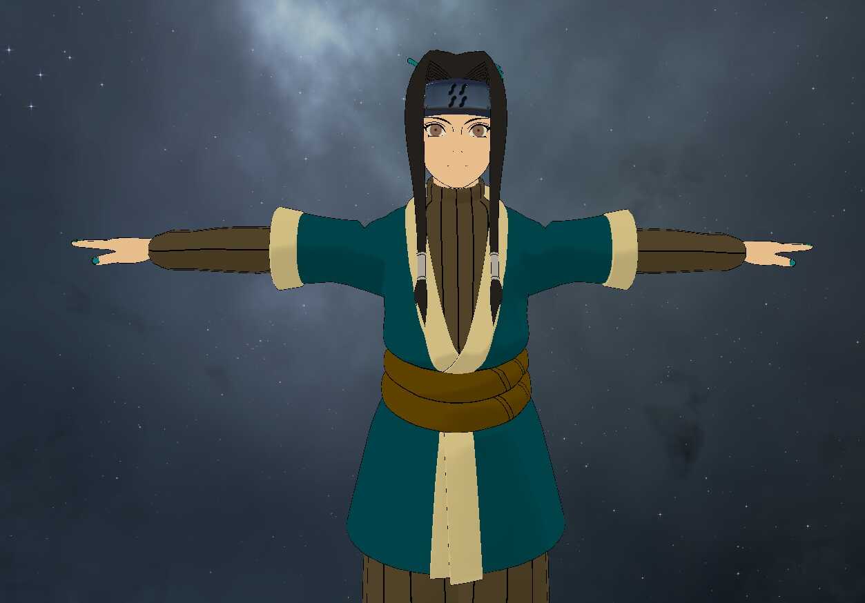 Naruto: Shinobi Striker - Haku (Fullbody, Visemes, Dynamic Bones, 1 Texture)