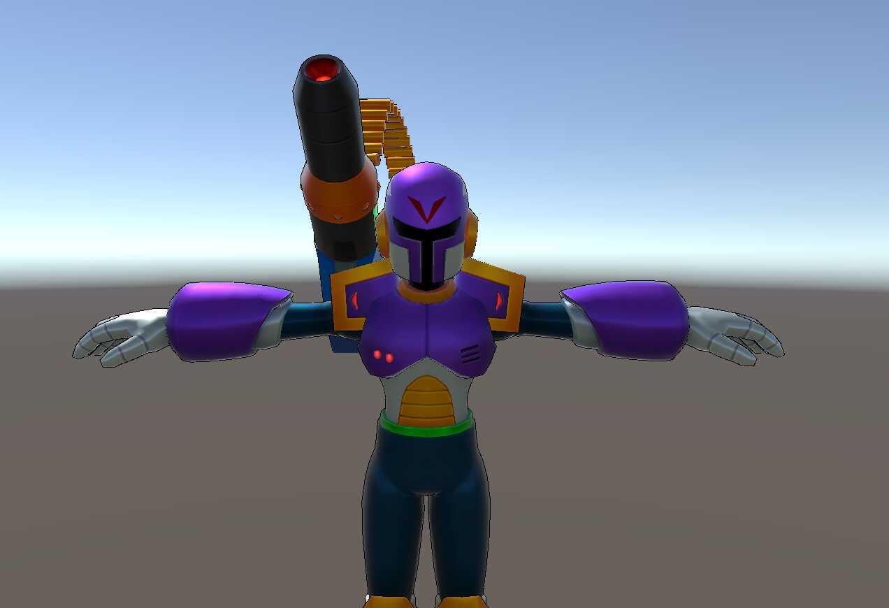 Megaman X - Vile (Full Body, Dynamic Bones)