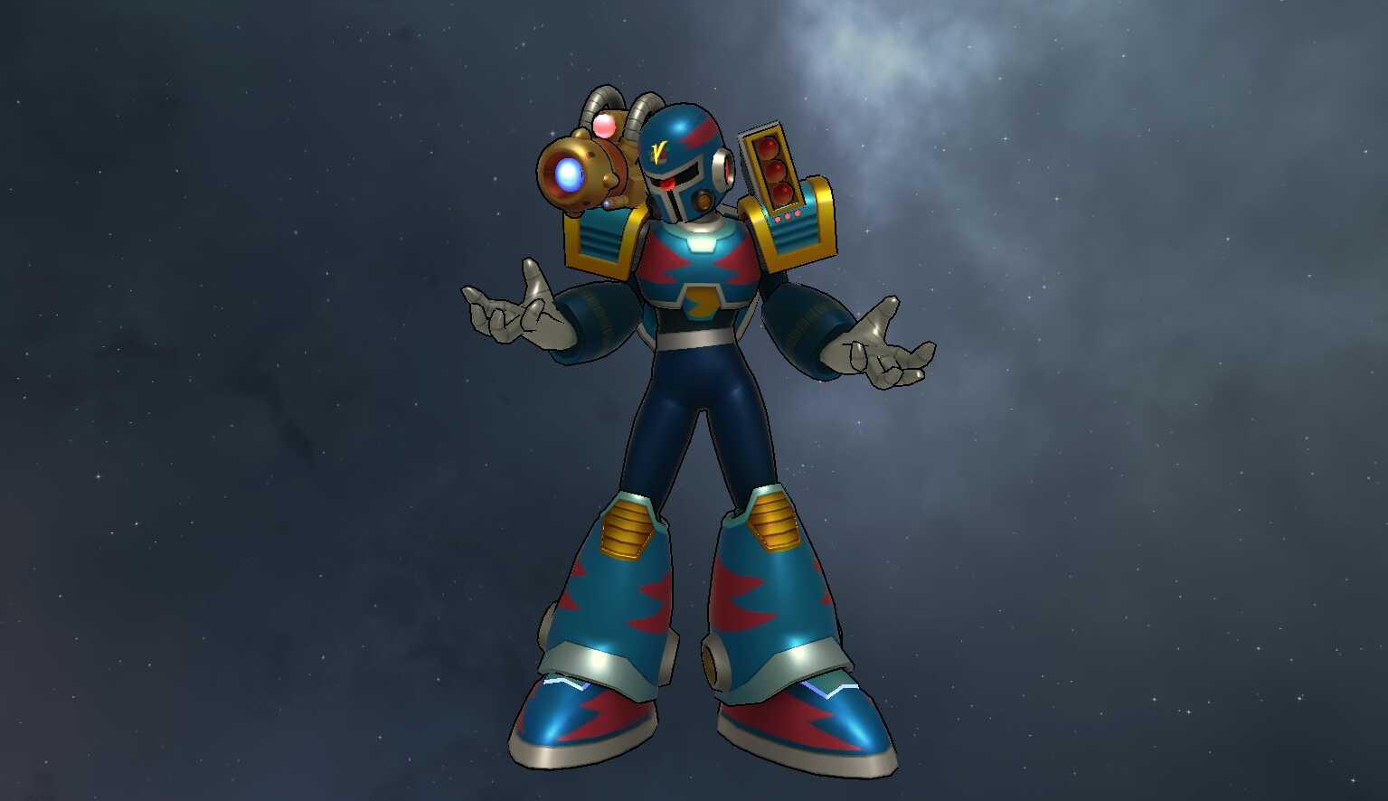 Megaman X - Vile MK2 (Full Body, 1 Texture, Eye Tracking, Emmission, Shield Toggle)