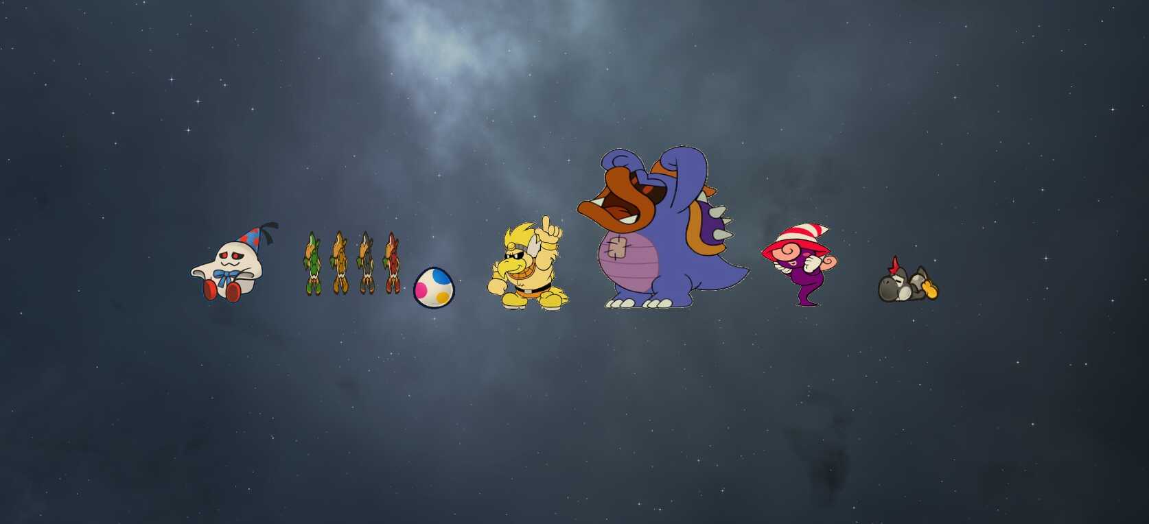 Paper Mario 64 and Thousand Year Door - 3D Character Sprites (Easy to use!)