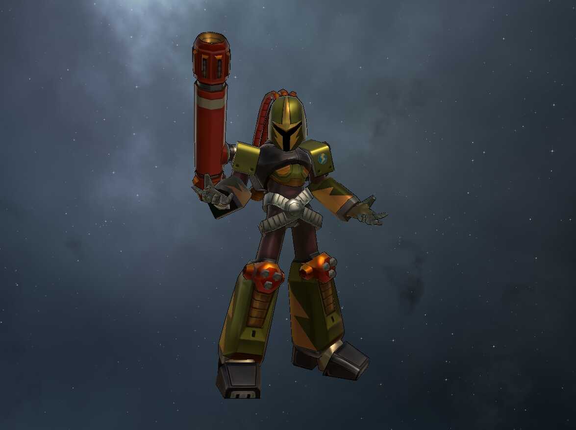 Mega Man X 8 - Vile MK5 (Full Body, Visemes, 1 Texture, Emmission, 5K polys, Moveable Cannon)