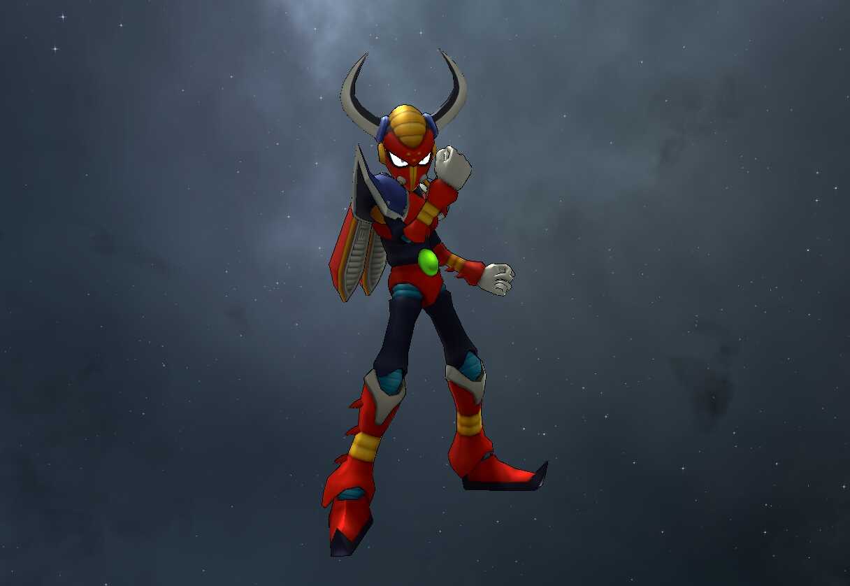 Mega Man X - Boomer Kawanger (Full Body, 1 Texture, Emmission, 6K polys)