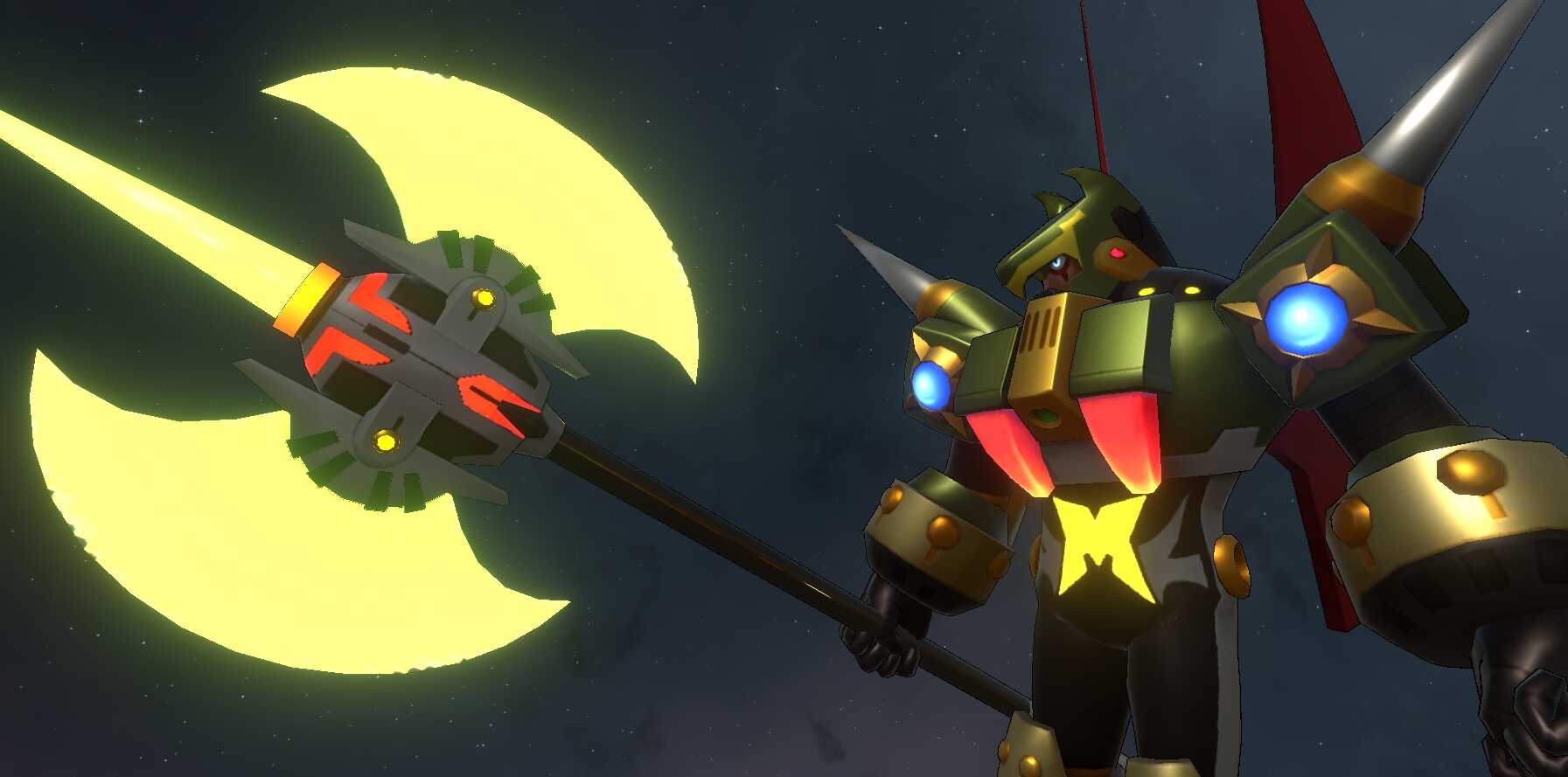 Megaman X: Command Mission - Steel Massimo (Full Body, Visemes, Dynamic Bones, 1 Texture, Emmission, Axe Toggle) (Avatar 3.0)