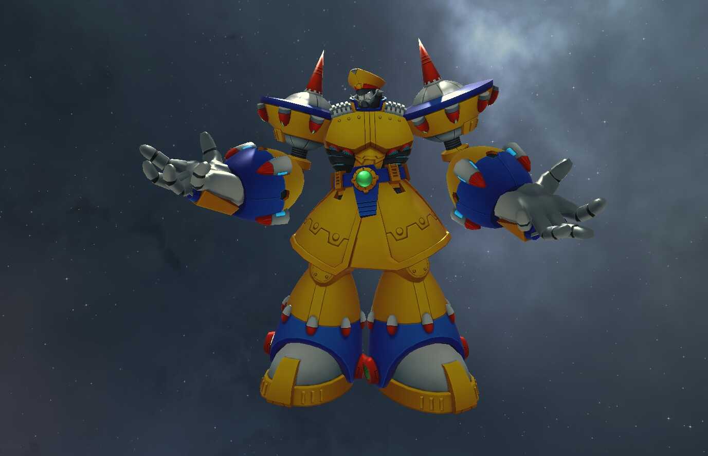 Mega Man X - General (Full Body, 1 Texture, Emmission, Eye Tracking, Visemes, and 15K polys)