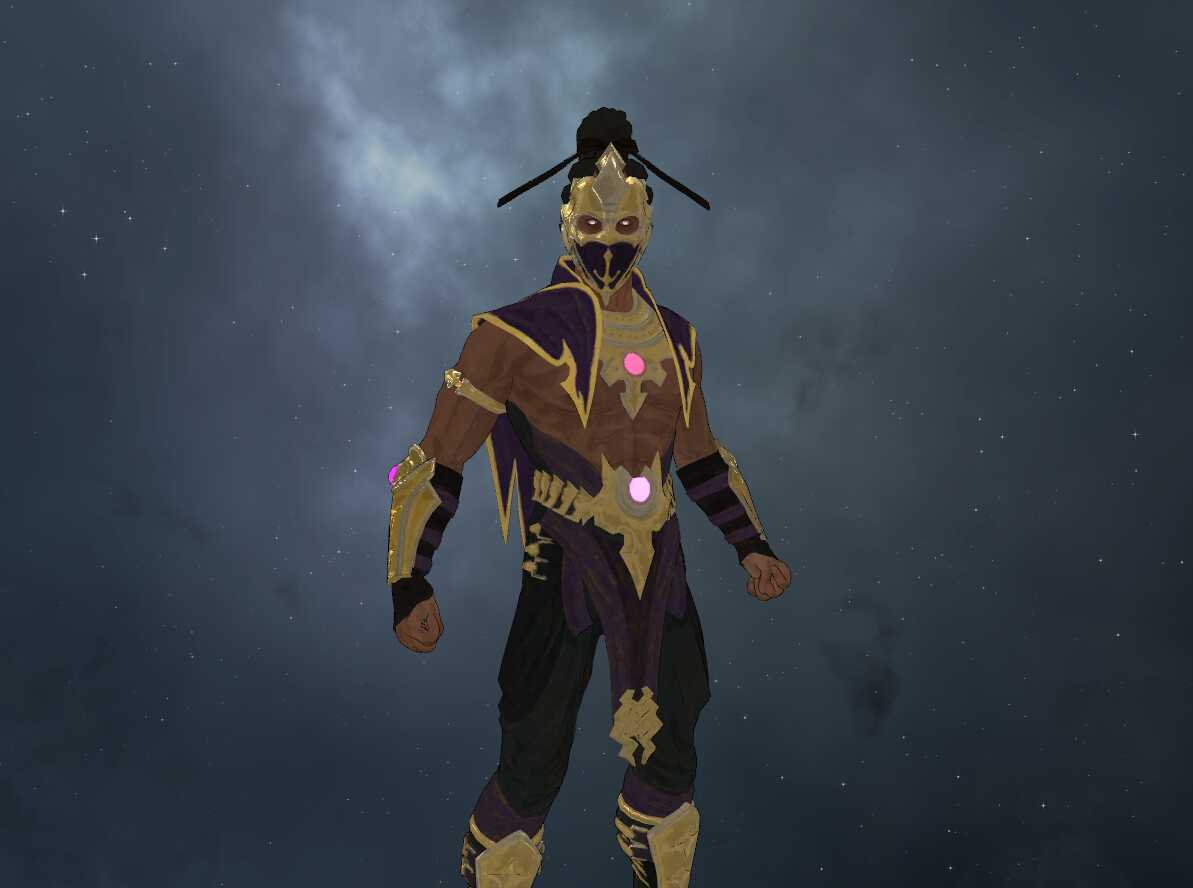 Mortal Kombat - Rain (Fullbody, 1 Texture, Eye Tracking, Dynamic Bones)