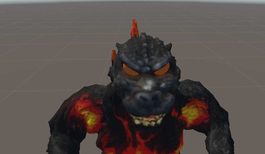 Burning godzilla VRChat