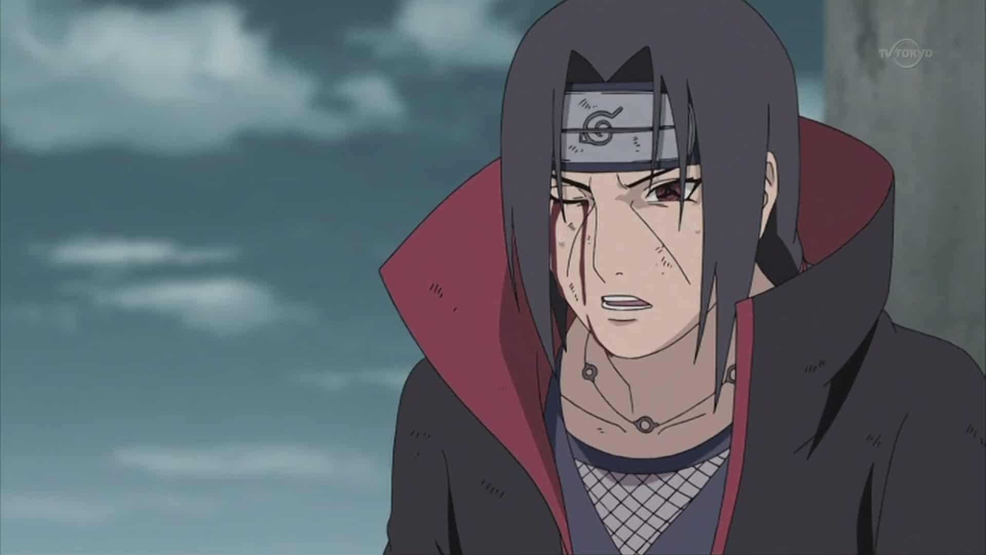 Itachi Uchiha (with toggles) Cloak Toggle, Hat Toggle, Kunai Toggle and Flames Toggle