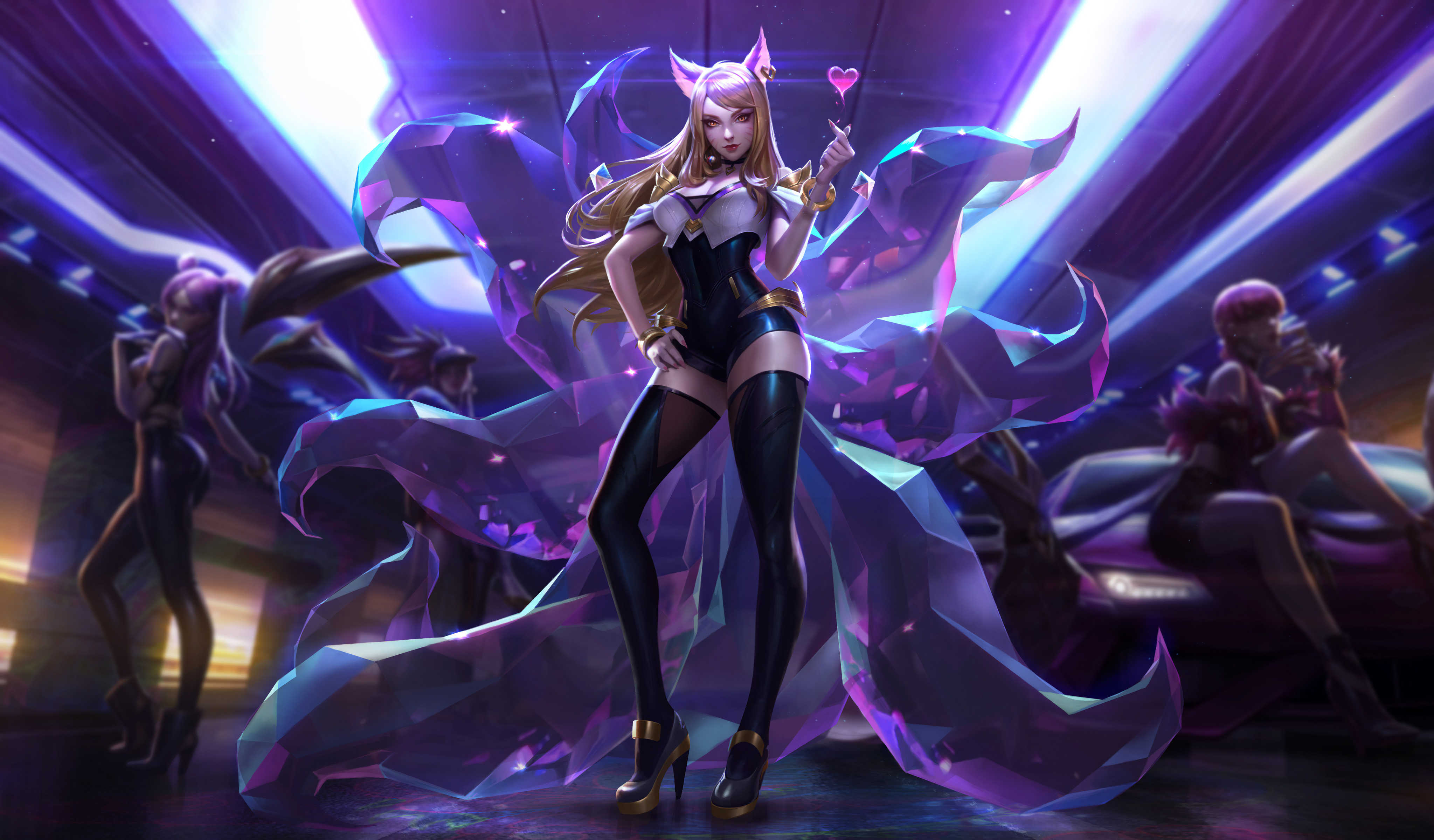 K/DA Ahri UPDATE (6.6K, Dynamics, Eye tracking)