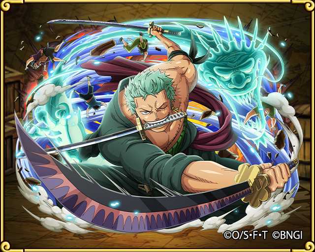 Roronoa Zoro (Bandana Mode, Dynamics and emotes)