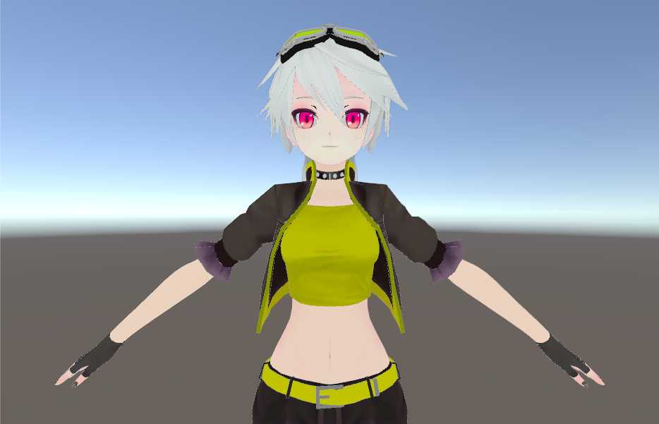 Jaida Everett (40k poly, visemes, dynamic bones)