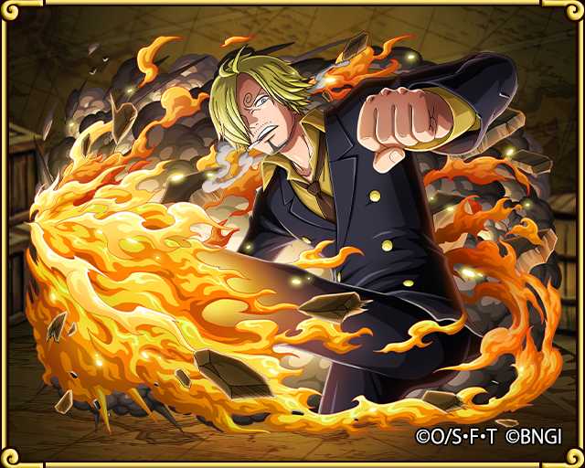 Sanji (with Diable Jambe and Sanji love emote)