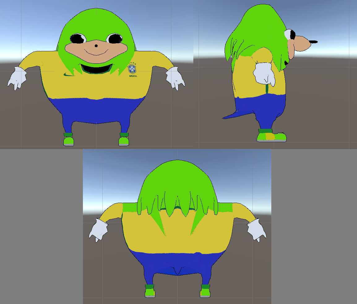 Brazilian Knuckles for vrchat, Humanoid+Visemes