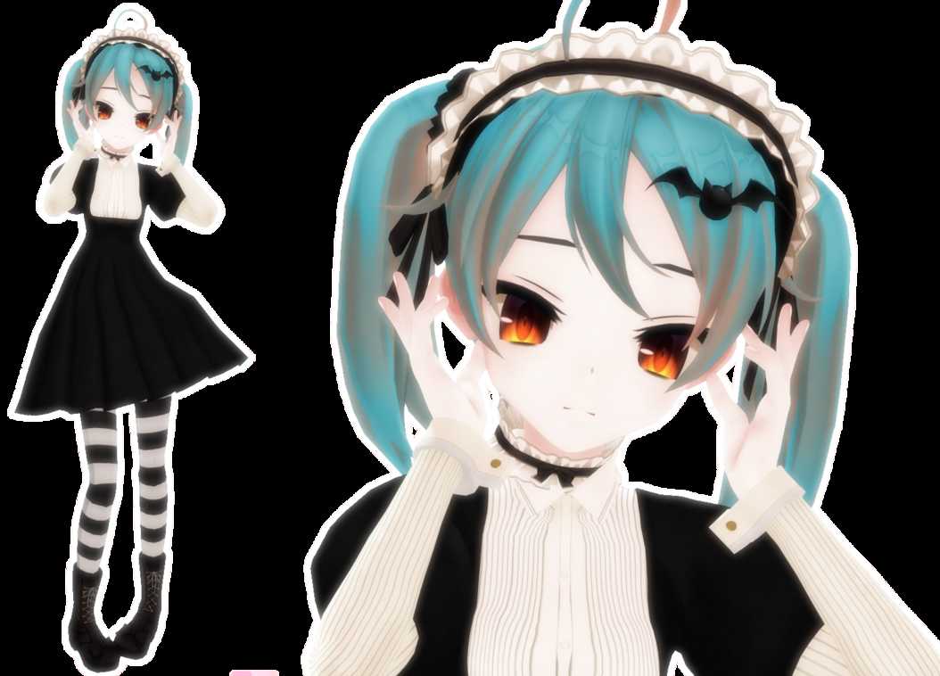 Halloween Miku (Dynamic Bones, Lip Sync, Tracking, and Gestures)