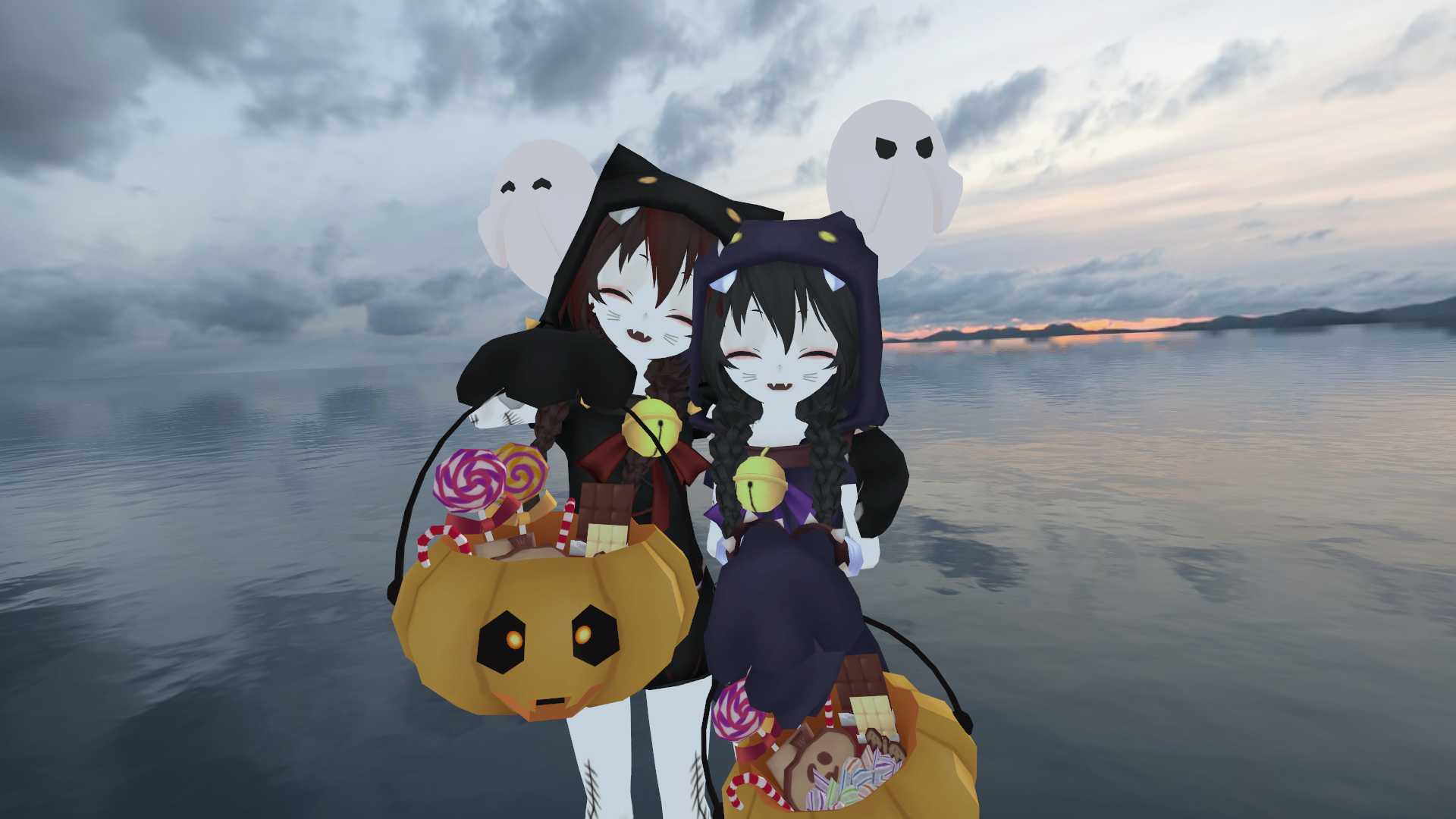 Halloween Hoppous  (20K Polys) Facial Expressions, Eye Tracking