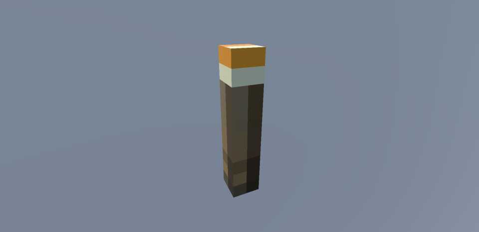 Actually a minecraft torch
