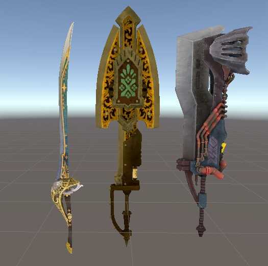 MHW-Charge Axe,Great Sword,Long Sword
