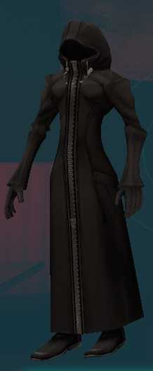 Organization XIII Hooded Axel (Dynamic Bones, CubedShaders)