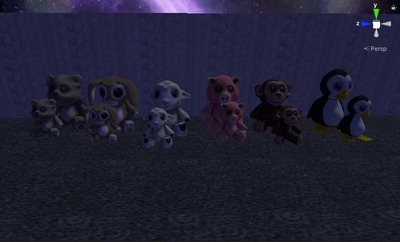3D Modeled Stuff animals [Assets]