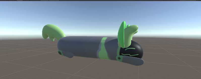 Protogen Plush (Long) (outdated get new model for ears)