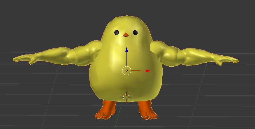 Muscular Birb [fully rigged]