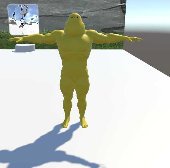 Muscular Duck Fully Animated