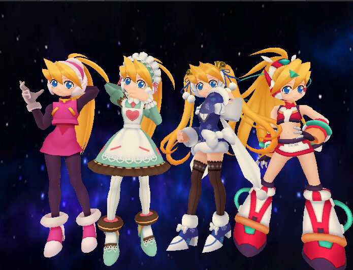 Ciel From Mega Man Zero Pack
