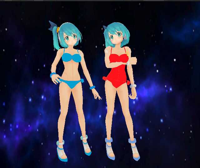 SwimSuit RiCo ( Custom Model Edit )
