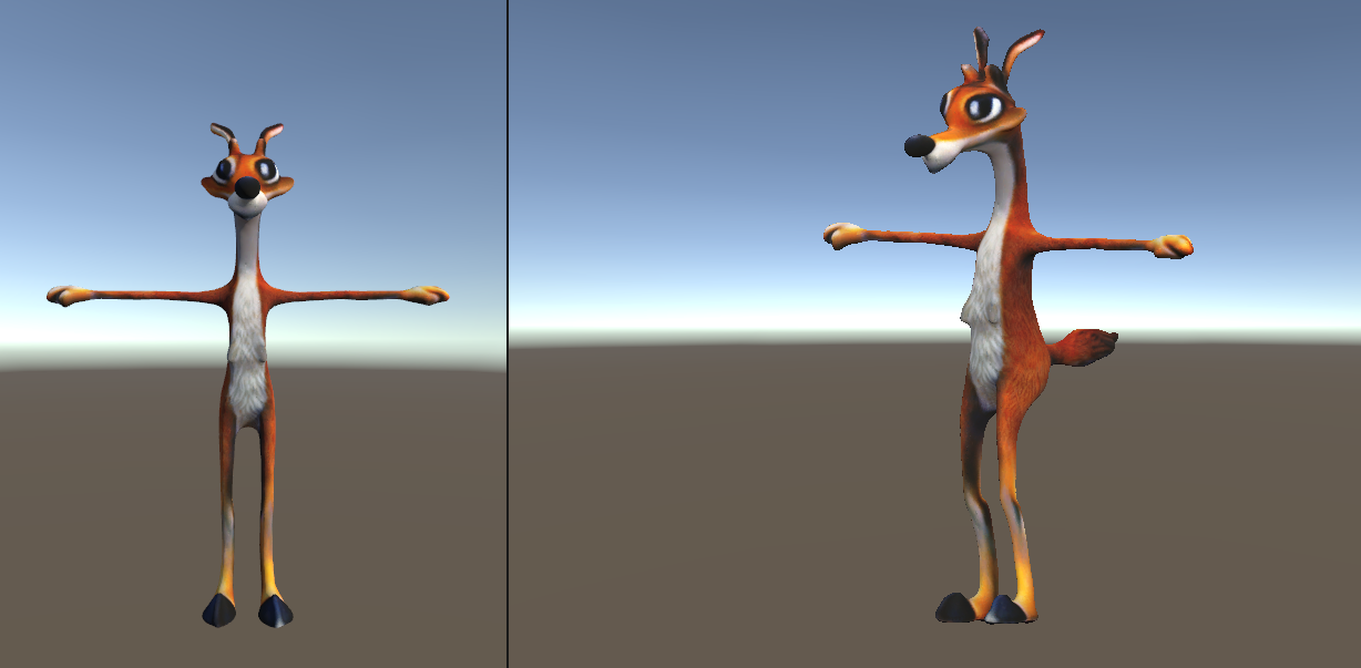 AI-generated gazelle