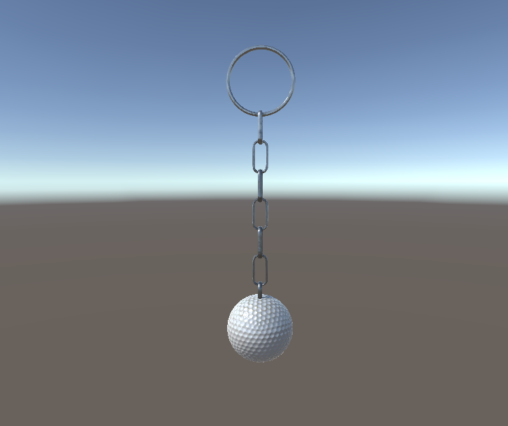 GolfballKeychain