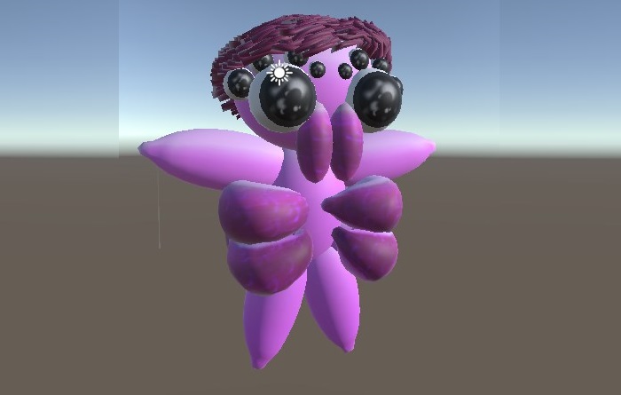 spider but cute
