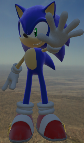 Frontiers Sonic Model/Avatar