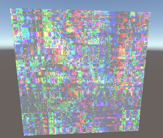 glitch shader Screenshot