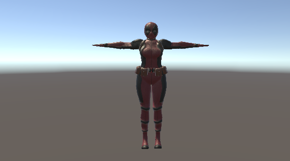 FemaleDeadPoolSuit Screenshot